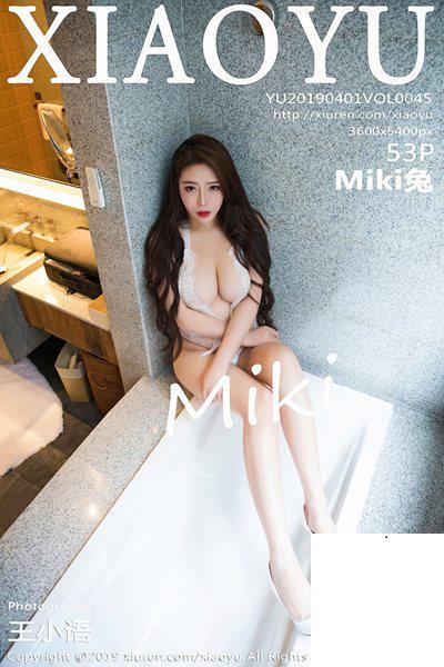 【XIAOYU畫語界系列】2019.04.01 VOL.045 Miki兔 性感寫真【54