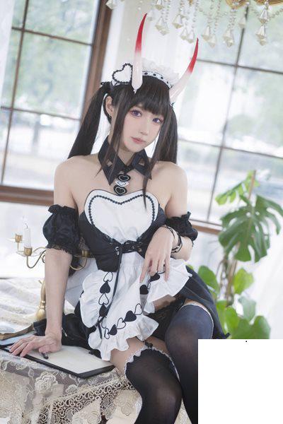 【網路收集系列】福利姬 阿包也是兔娘《 能代女仆 》VIP福利帖【23P】