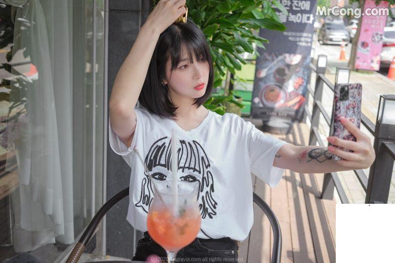 身段苗條.長腿美臀撩人的 嫩模大膽噴血寫真精選 - Jang Joo (74P)