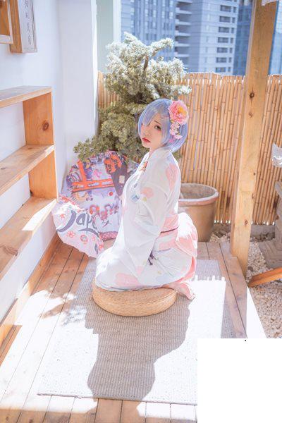 [中國Coser] 爆機少女喵小吉 - 雙子：拉姆蕾姆 (Full Ver.) (100P)