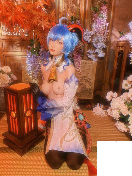 極品CosPlay爆機少女 喵小吉 原神 甘雨 (61P)